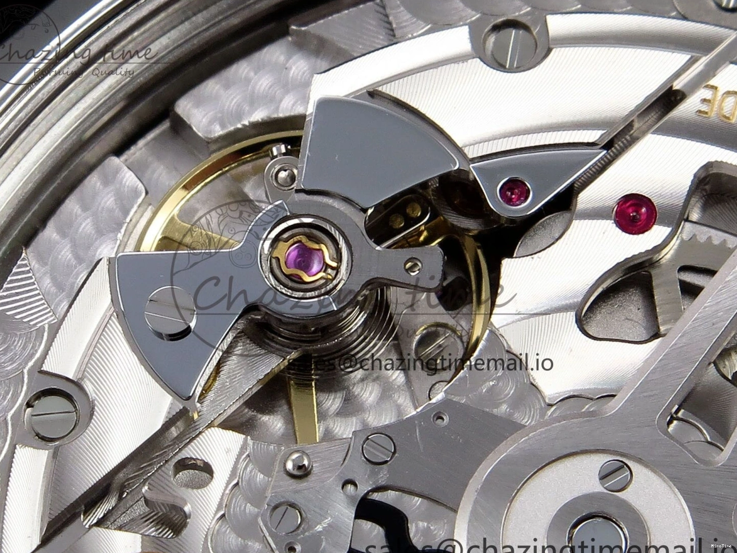 MIROTIME 0127 Portugieser Automatic SS IW501704 APSF 1:1 Best Edition Blue Dial on Black Leather Strap A HighPerformance 7008